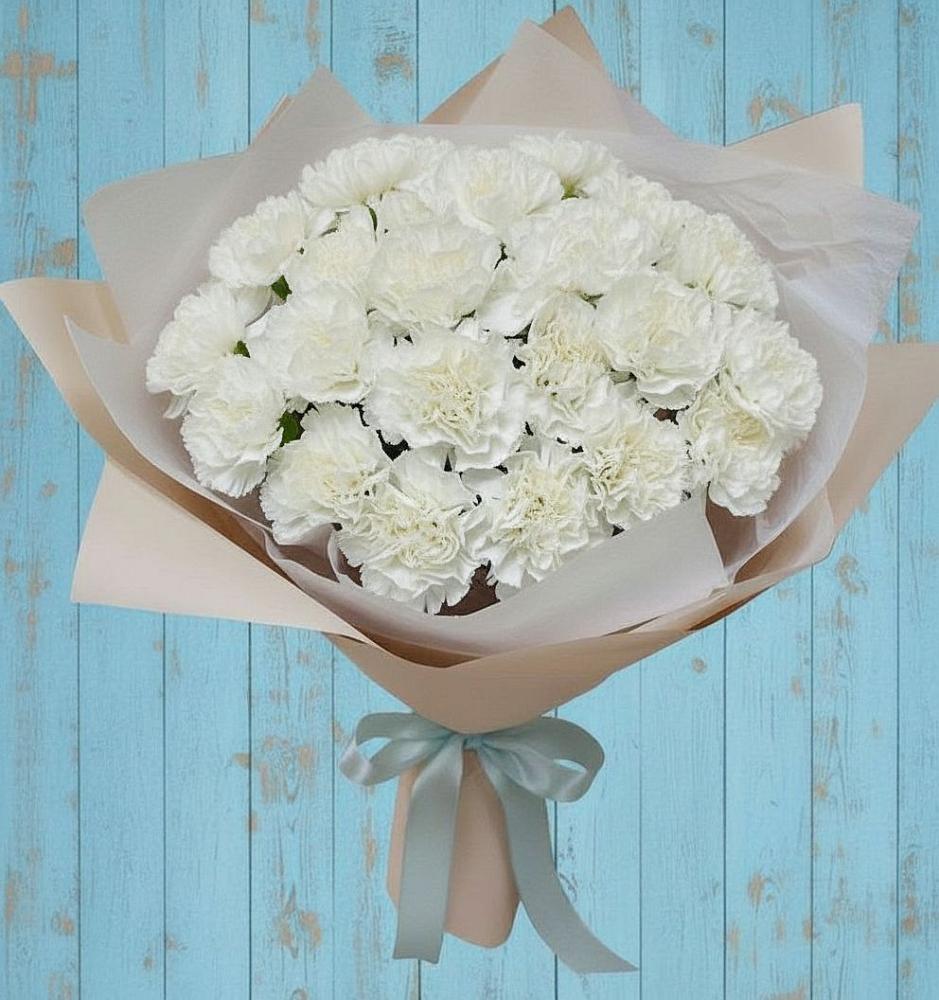 Букет цветов из: Гвоздики в Ростошах