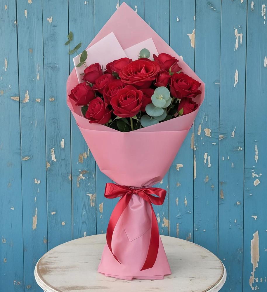 Букет цветов из: Розы в Ростошах