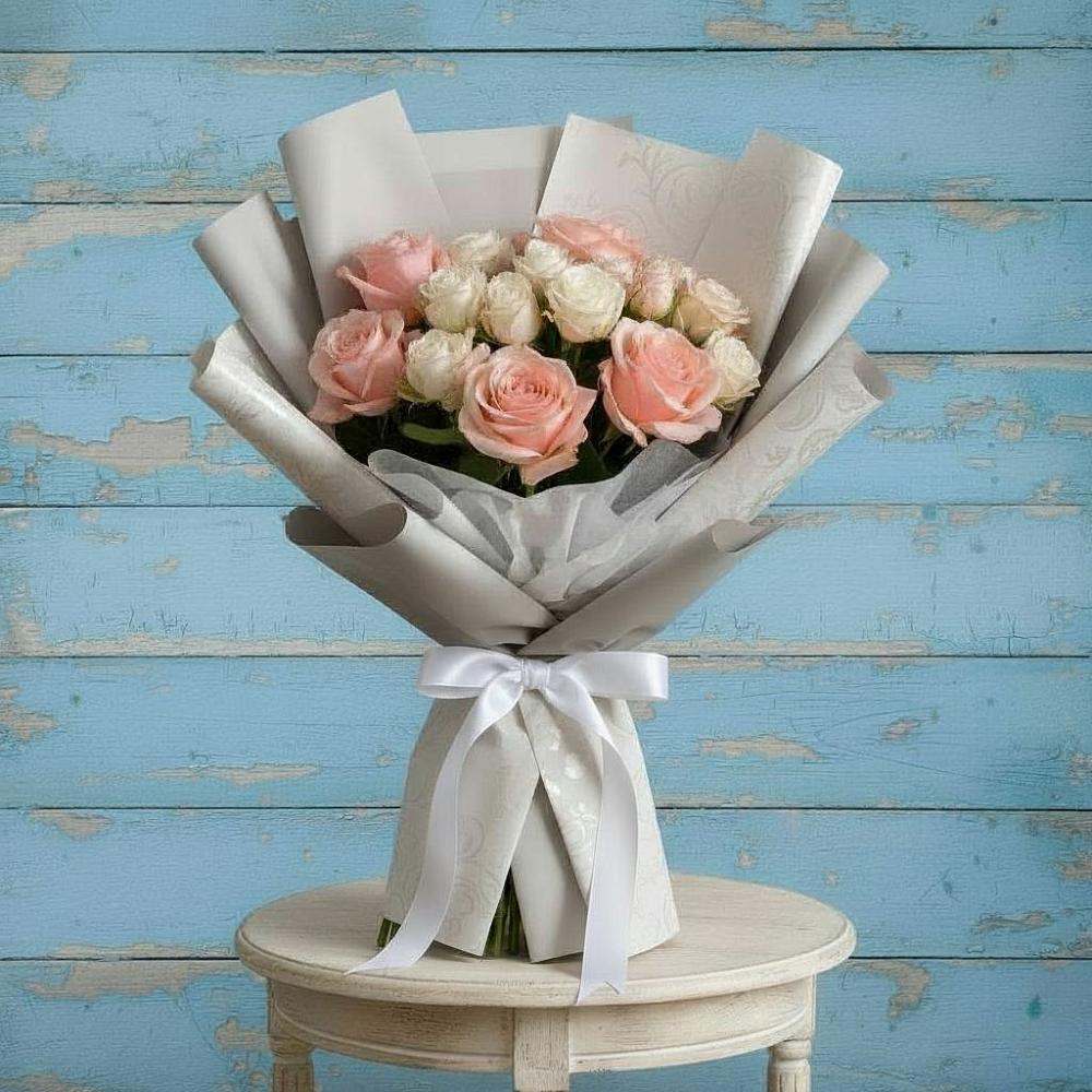 Букет цветов из: Розы в Ростошах