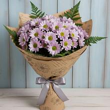 Букет цветов из:  Хризантемы в Ростошах