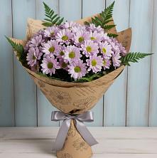 Букет цветов из:  Хризантемы в Ростошах