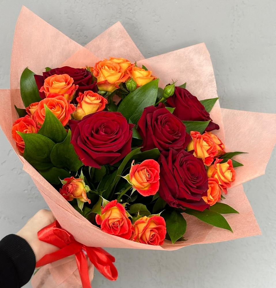 Букет Любовь и восторг в Ростошах