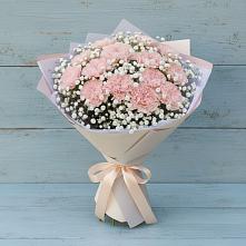 Букет цветов из:  Гвоздики в Ростошах