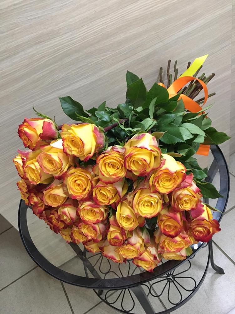 Букет Желтые розы в Ростошах