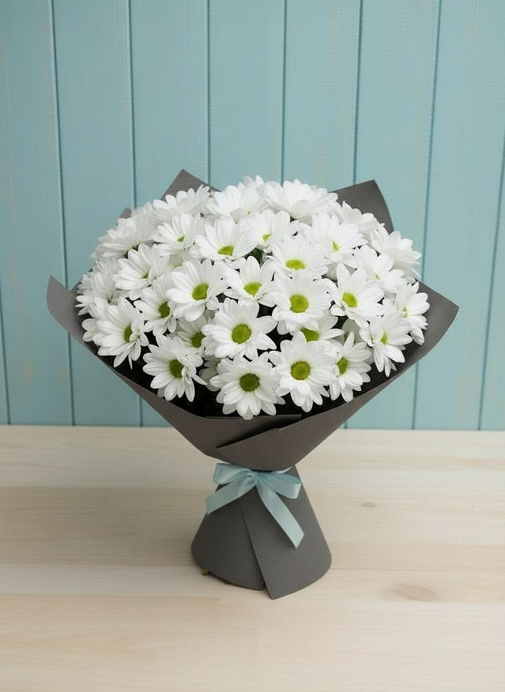 Букет цветов из: Хризантемы в Ростошах