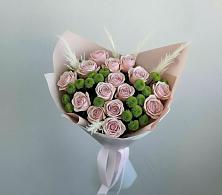 Букет цветов из:  Розы и Хризантемы #REPLACE_PRED# Ростошах