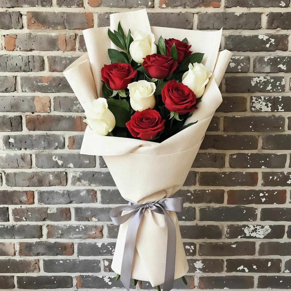 Букет цветов из: Розы в Ростошах