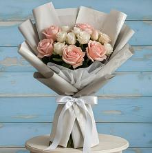Букет цветов из:  Розы в Ростошах