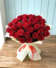 Букет 29 Красных роз в Ростошах