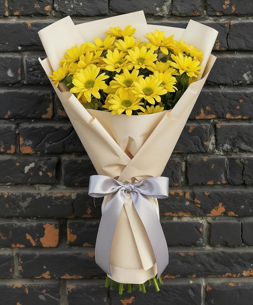 Букет цветов из: Хризантемы в Ростошах