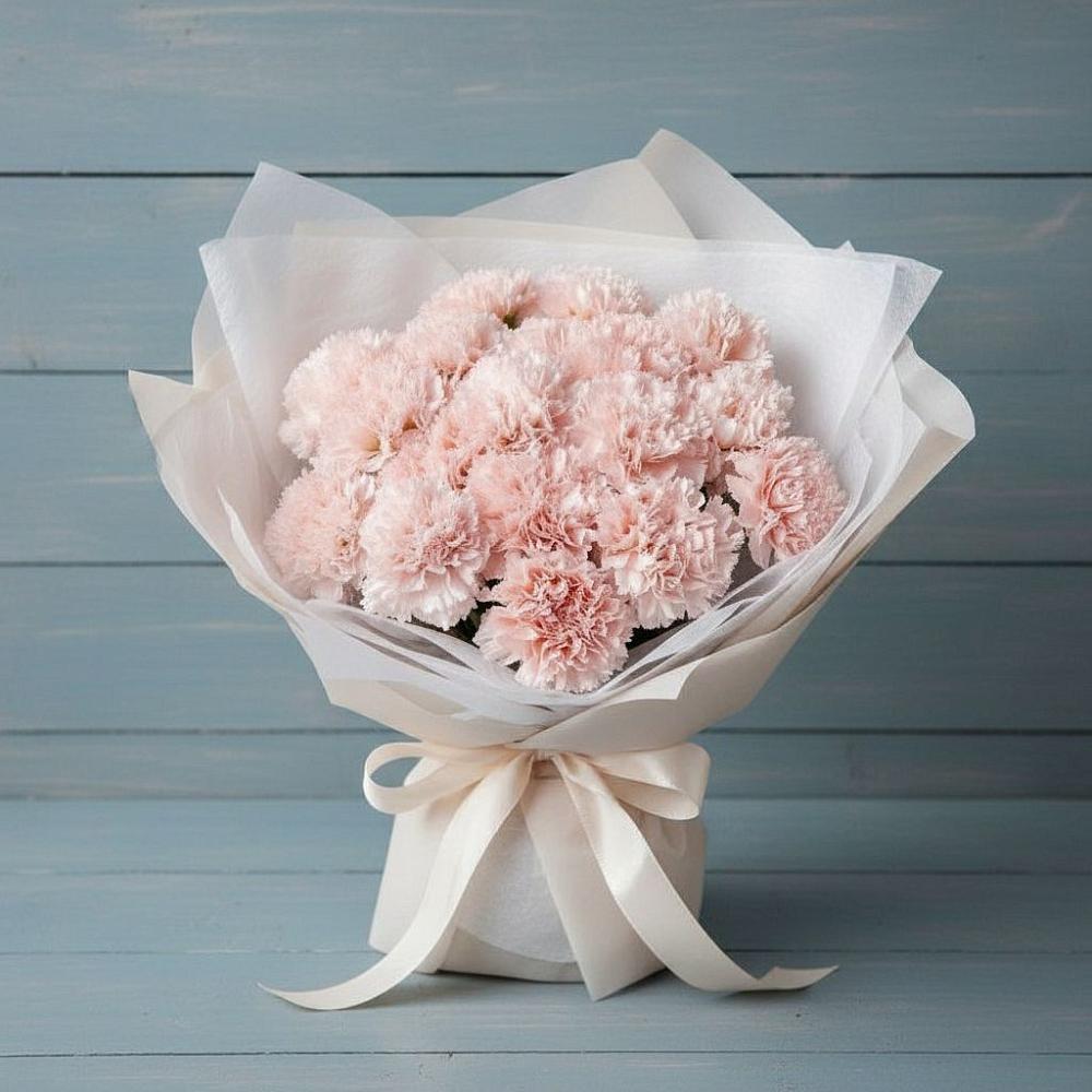 Букет цветов из: Гвоздики в Ростошах