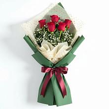 Букет цветов из:  Розы в Ростошах