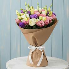 Букет цветов из:  Лизиантусы #REPLACE_PRED# Ростошах
