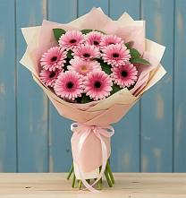 Букет цветов из:  Герберы в Ростошах