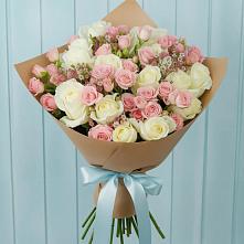 Букет цветов из:  Розы в Ростошах