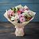 Букет цветов из: Хризантемы, Альстромерии и Розы в Ростошах